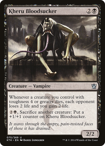 {C} Kheru Bloodsucker [Khans of Tarkir][KTK 075]