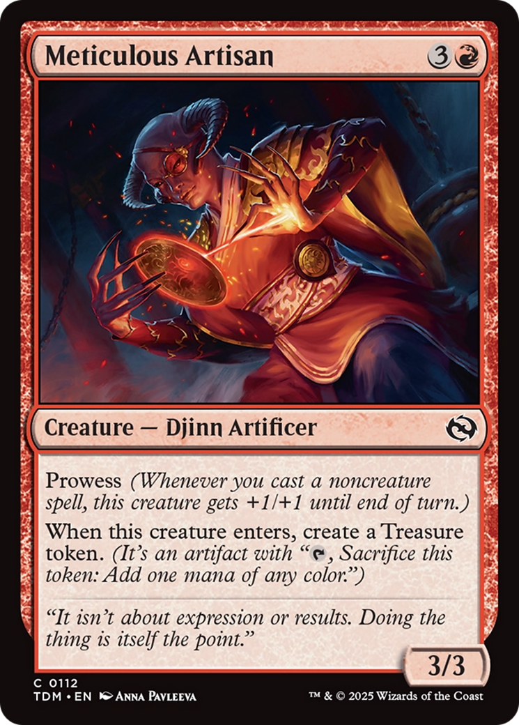 {@C} Meticulous Artisan [Tarkir: Dragonstorm][TDM 112]