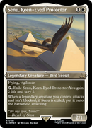 {R} Senu, Keen-Eyed Protector (Foil Etched) [Assassin's Creed][ACR 181]