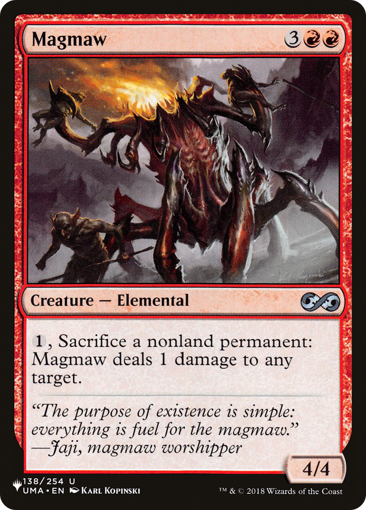 Magmaw [LIST UMA-138]