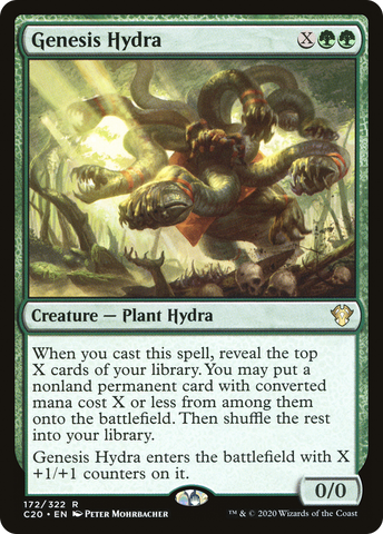 {R} Genesis Hydra [Commander 2020][C20 172]