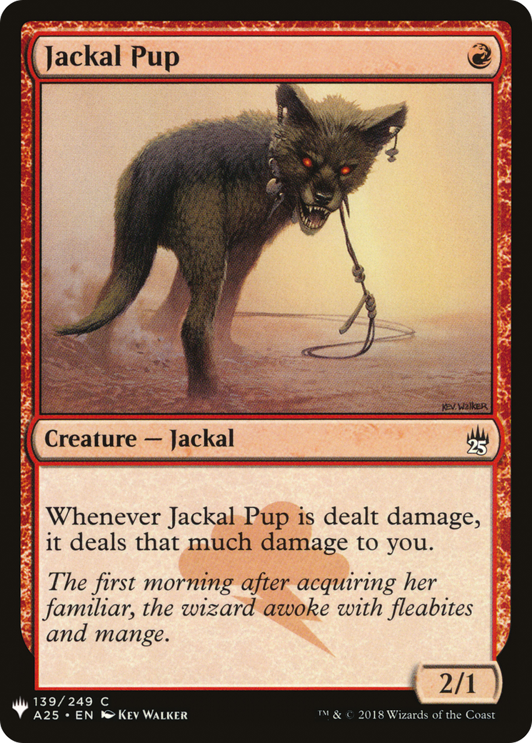 {C} Jackal Pup [Mystery Booster][LS A25 139]
