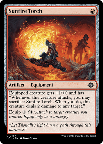 {@C} Sunfire Torch [The Lost Caverns of Ixalan][LCI 167]