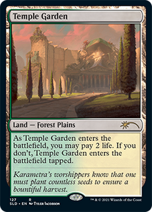 {R} Temple Garden [Secret Lair Drop Series][SLD 127]