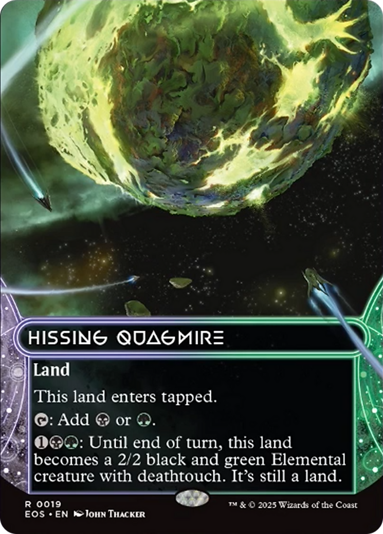 {@@ EOC R} Hissing Quagmire (0019) (Borderless) [Edge of Eternities: Stellar Sights] [EOS 019]