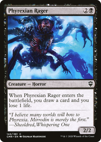 {C} Phyrexian Rager [Commander Legends][CMR 142]