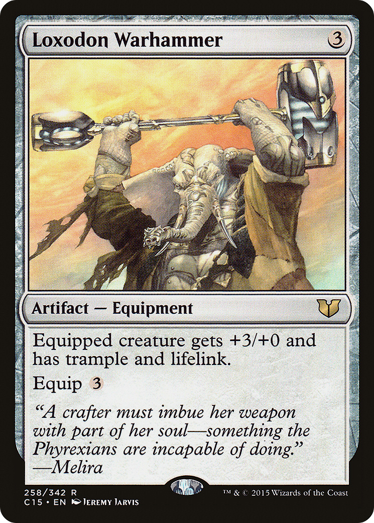 {R} Loxodon Warhammer [Commander 2015][C15 258]