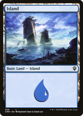 {B}[CMR 506] Island (506) [Commander Legends]