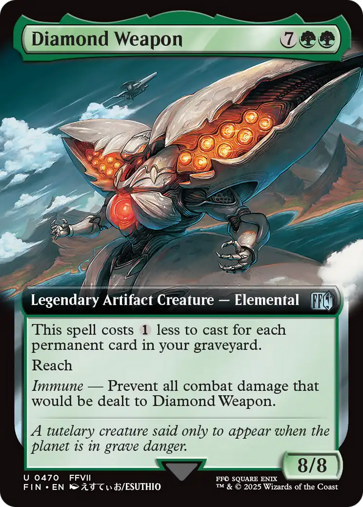 {@C} Diamond Weapon (Extended Art) [FINAL FANTASY][FIN 470]