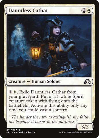 {C} Dauntless Cathar [Shadows over Innistrad][SOI 011]