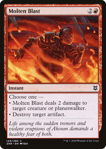 {C} Molten Blast [Zendikar Rising][ZNR 149]