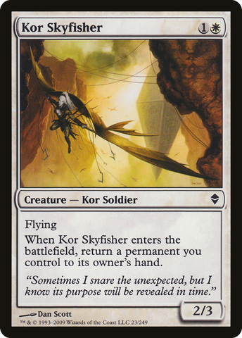 {C} Kor Skyfisher [Zendikar][ZEN 023]