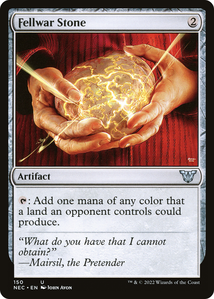 {C} Fellwar Stone [Kamigawa: Neon Dynasty Commander][NEC 150]