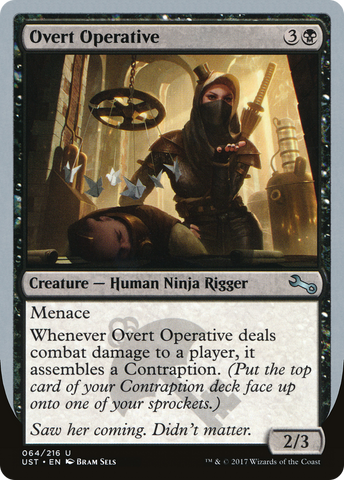 {C} Overt Operative [Unstable][UST 064]