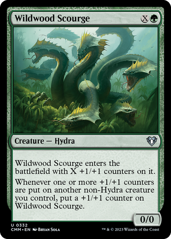{C} Wildwood Scourge [Commander Masters][CMM 332]