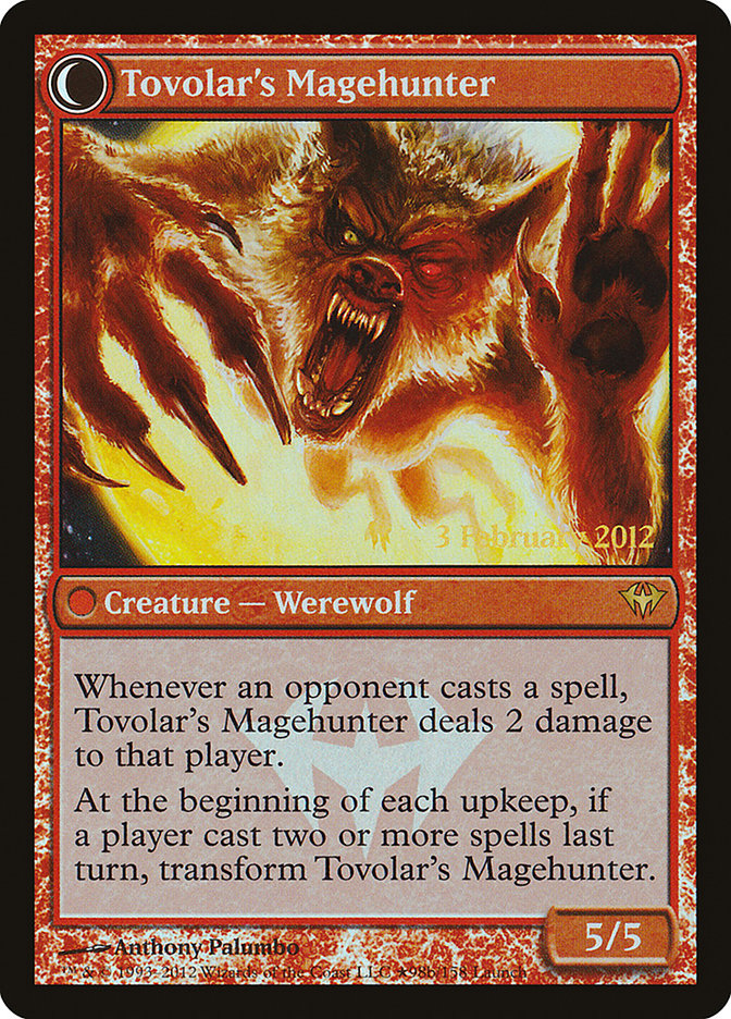 {R} Mondronen Shaman // Tovolar's Magehunter (Launch) [Dark Ascension Promos][PA DKA 098]