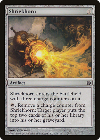 {C} Shriekhorn [Mirrodin Besieged][MBS 130]