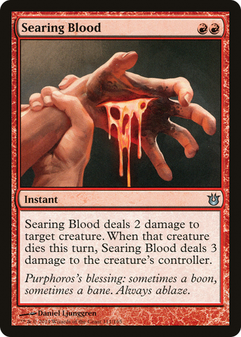 {C} Searing Blood [Born of the Gods][BNG 111]