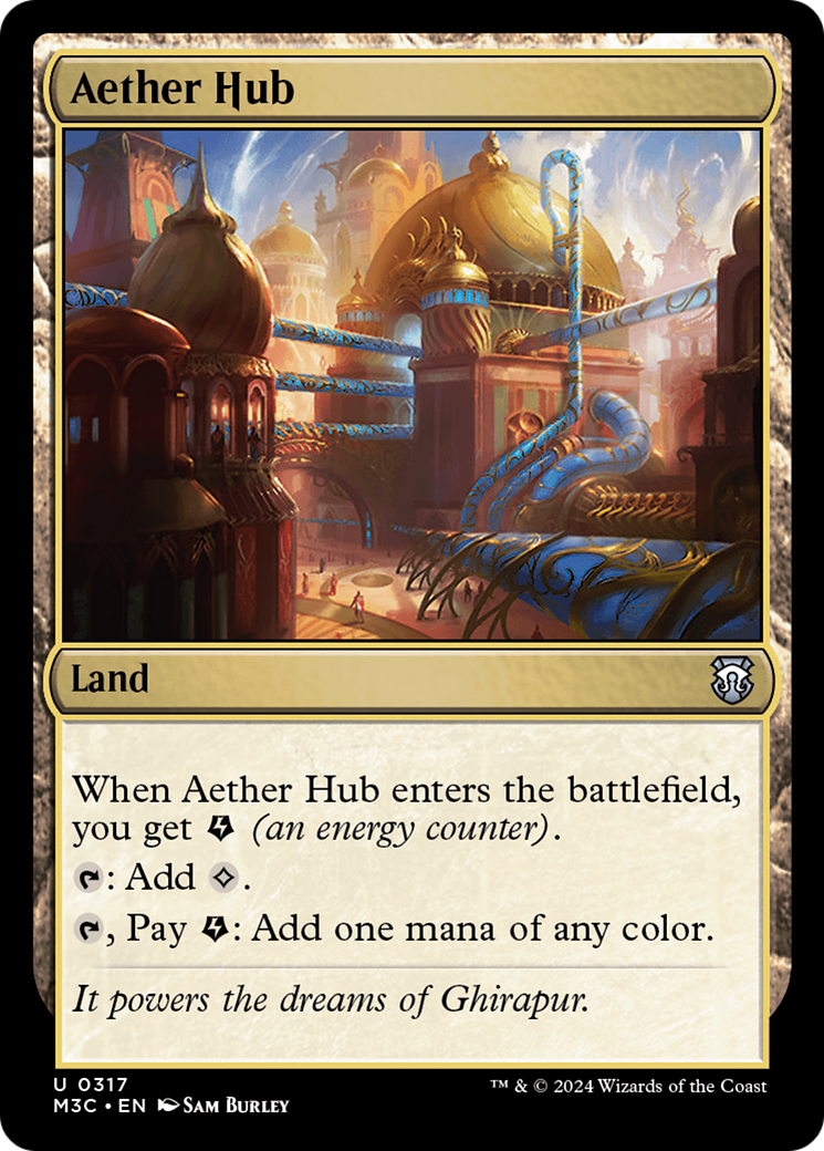 {C} Aether Hub [Modern Horizons 3 Commander][M3C 317]