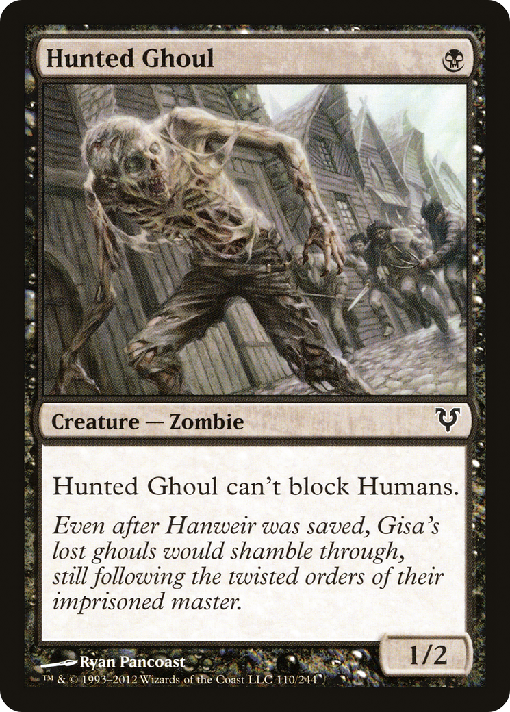 {C} Hunted Ghoul [Avacyn Restored][AVR 110]