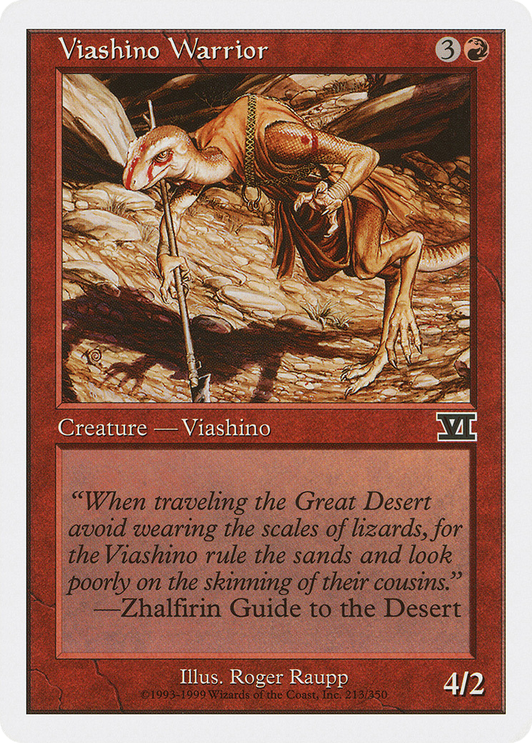 {C} Viashino Warrior [Classic Sixth Edition][6ED 213]