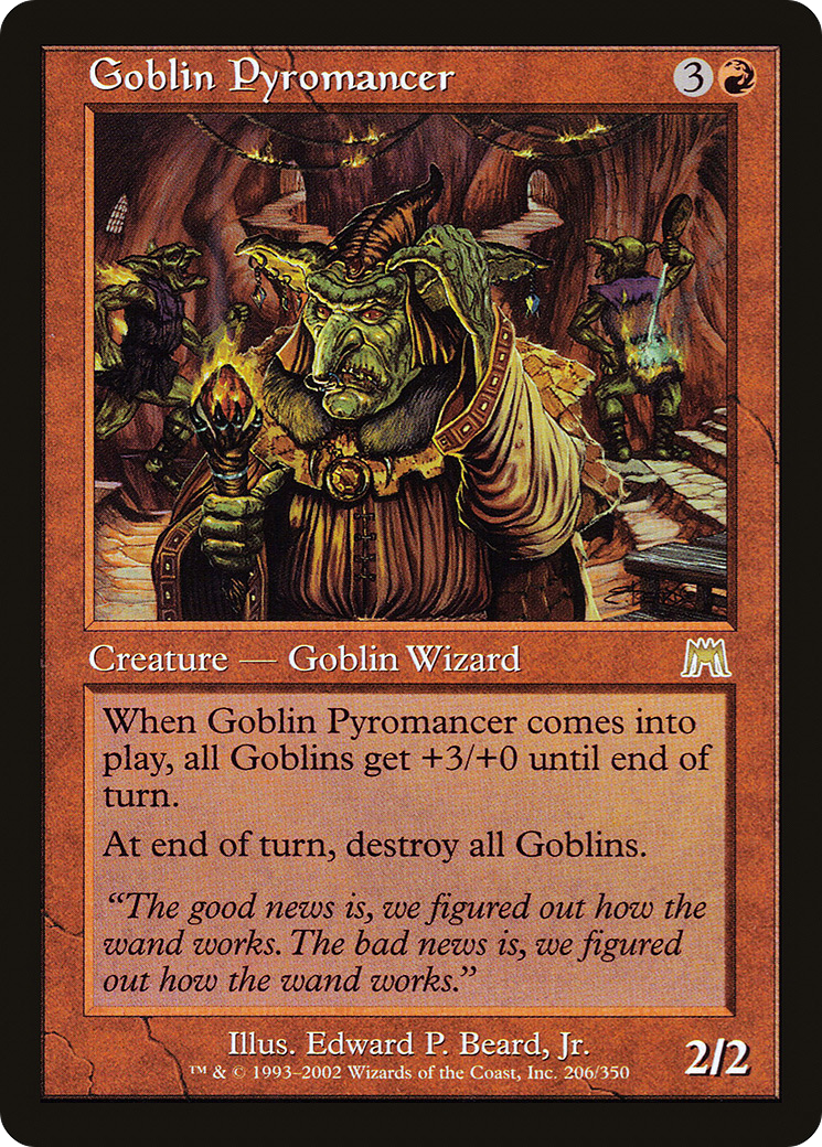 {R} Goblin Pyromancer [Onslaught][ONS 206]