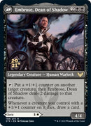 {R} Shaile, Dean of Radiance // Embrose, Dean of Shadow [Strixhaven: School of Mages Prerelease Promos][PR STX 158]