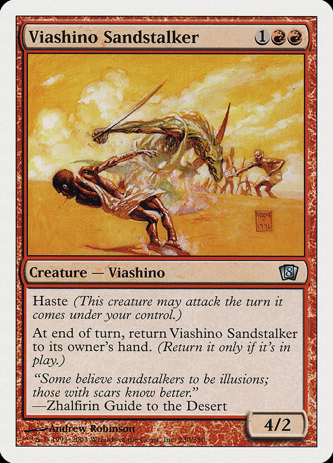 {C} Viashino Sandstalker [Eighth Edition][8ED 230]