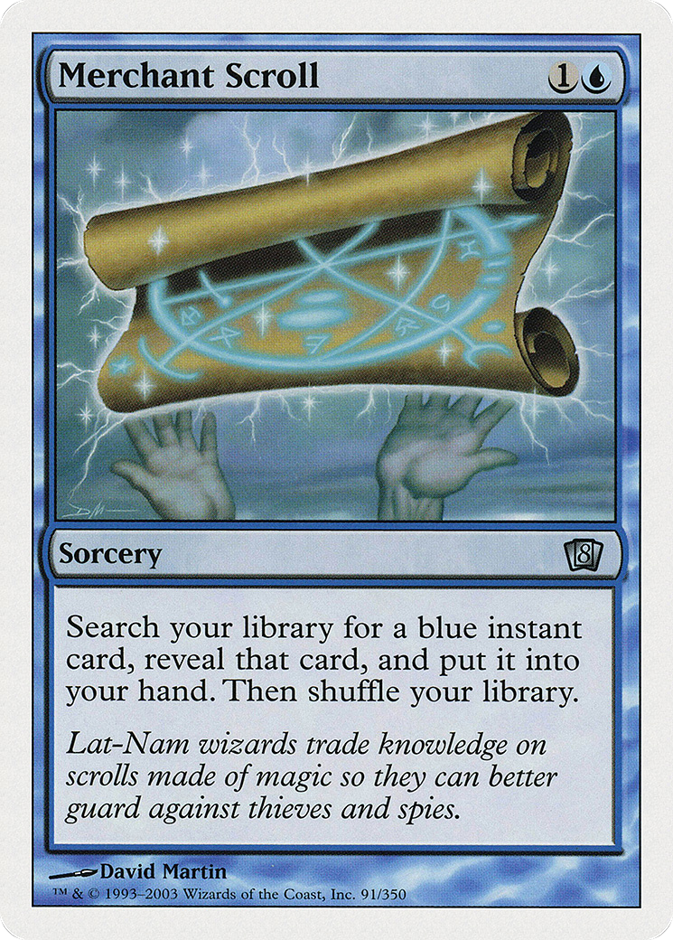 {C} Merchant Scroll [Eighth Edition][8ED 091]
