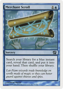 {C} Merchant Scroll [Eighth Edition][8ED 091]