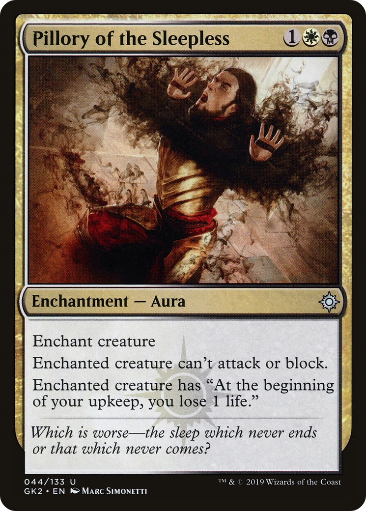 {C} Pillory of the Sleepless [Ravnica Allegiance Guild Kit][GK2 044]