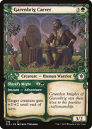 {C} Garenbrig Carver // Shield's Might (Showcase) [Throne of Eldraine][ELD 298]