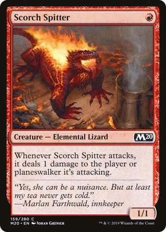 {C} Scorch Spitter [Core Set 2020][M20 159]