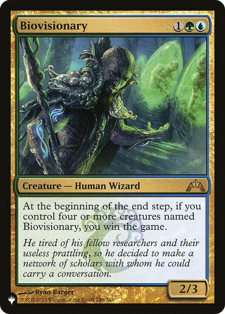 Biovisionary [LIST 146/249]