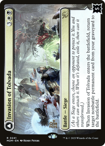 {R} Invasion of Tolvada // The Broken Sky [March of the Machine Prerelease Promos][PR MOM 241]