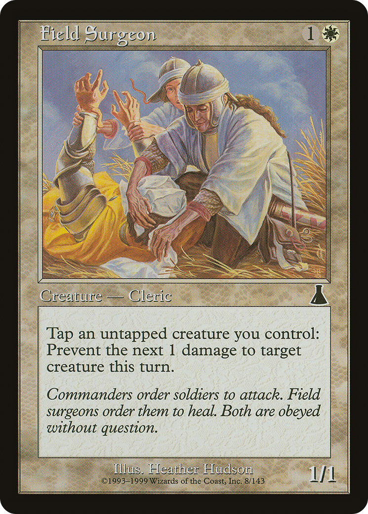 {C} Field Surgeon [Urza's Destiny][UDS 008]