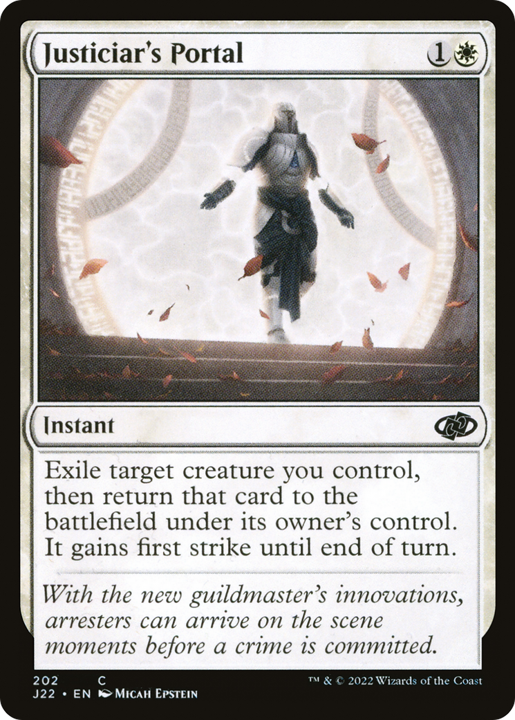 {C} Justiciar's Portal [Jumpstart 2022][J22 202]
