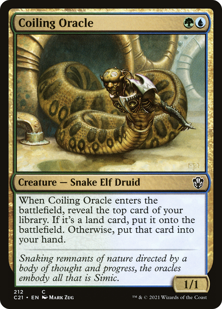 {C} Coiling Oracle [Commander 2021][C21 212]