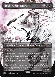 {R} Toshiro Umezawa (Borderless) [Secret Lair Drop Series] [SLD 261]