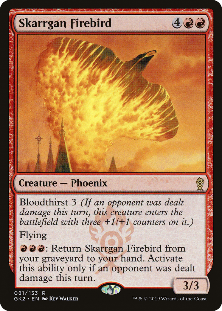 {R} Skarrgan Firebird [Ravnica Allegiance Guild Kit][GK2 081]