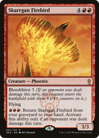 {R} Skarrgan Firebird [Ravnica Allegiance Guild Kit][GK2 081]