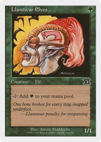 {C} Llanowar Elves [Classic Sixth Edition][6ED 239]