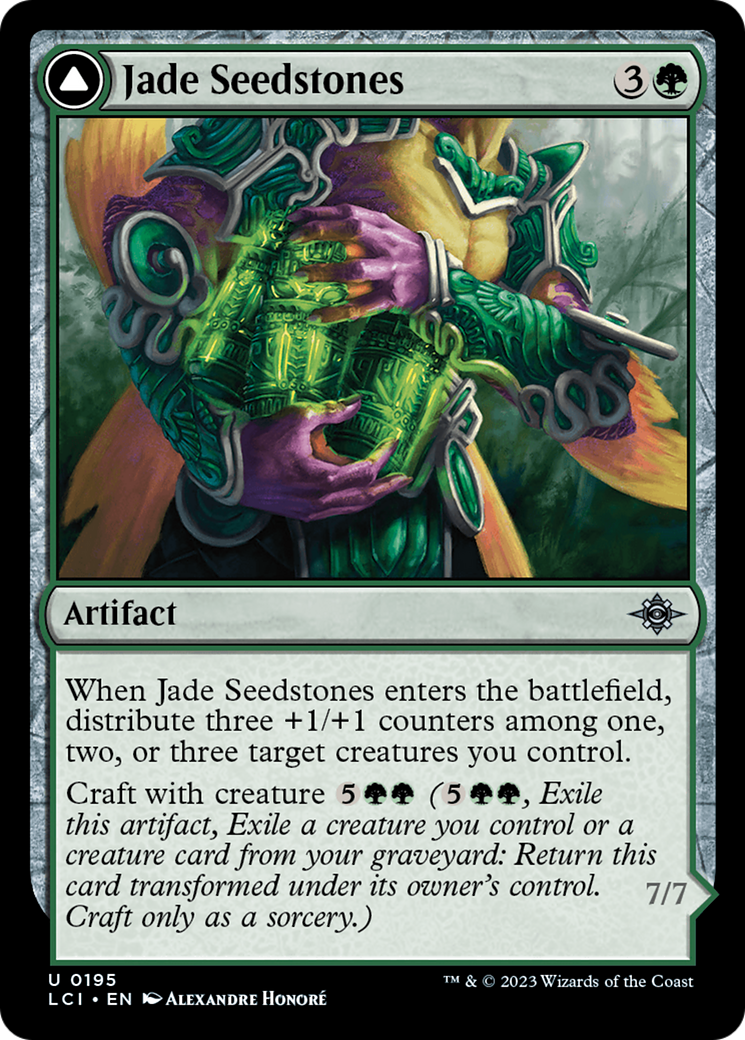 {@C} Jade Seedstones [The Lost Caverns of Ixalan][LCI 195]