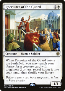 {R} Recruiter of the Guard [Conspiracy: Take the Crown][CN2 022]