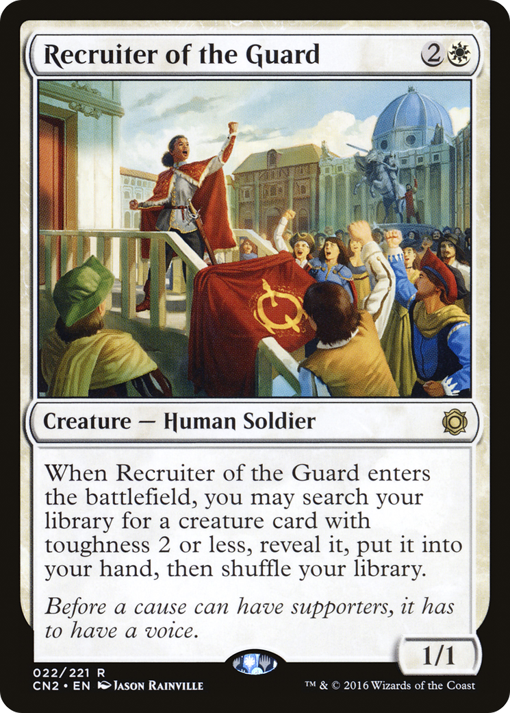 {R} Recruiter of the Guard [Conspiracy: Take the Crown][CN2 022]