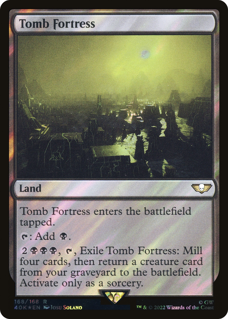 {R} Tomb Fortress (Surge Foil) [Universes Beyond: Warhammer 40,000][40K 168]