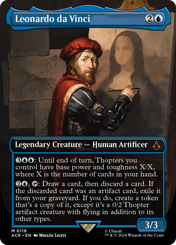 {R} Leonardo da Vinci (Borderless) [Assassin's Creed][ACR 118]