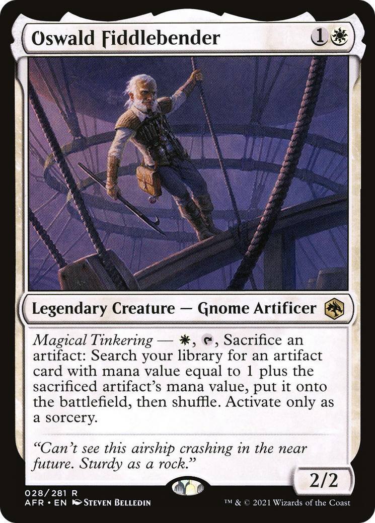 {R} Oswald Fiddlebender [Dungeons & Dragons: Adventures in the Forgotten Realms][AFR 028]