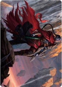 {A} Anowon, the Ruin Thief Art Card [Zendikar Rising Art Series][AZNR 075]