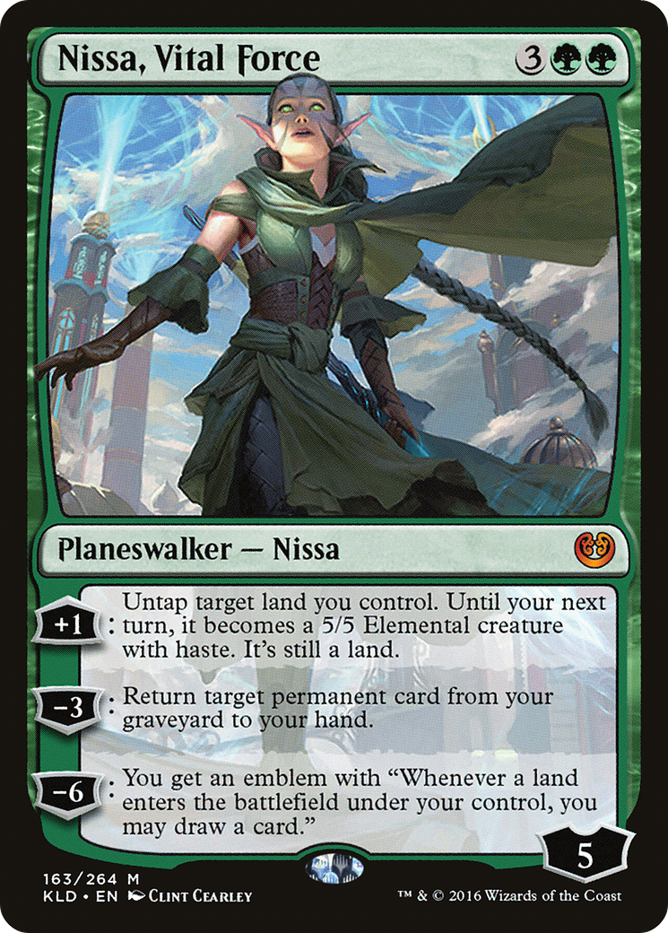 {R} Nissa, Vital Force [Kaladesh][KLD 163] - Misty Mountain Games